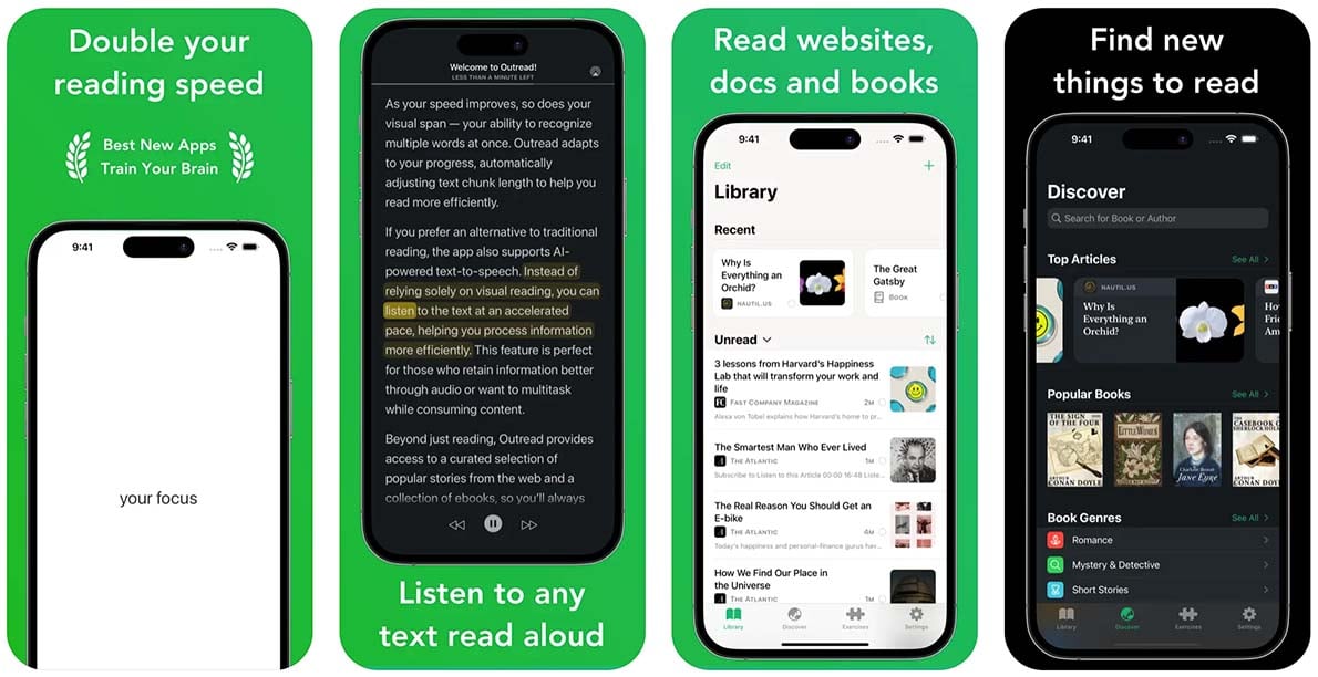 Outread: Speed Reading