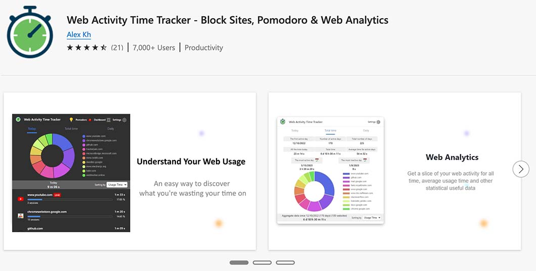 Web Activity Time Tracker